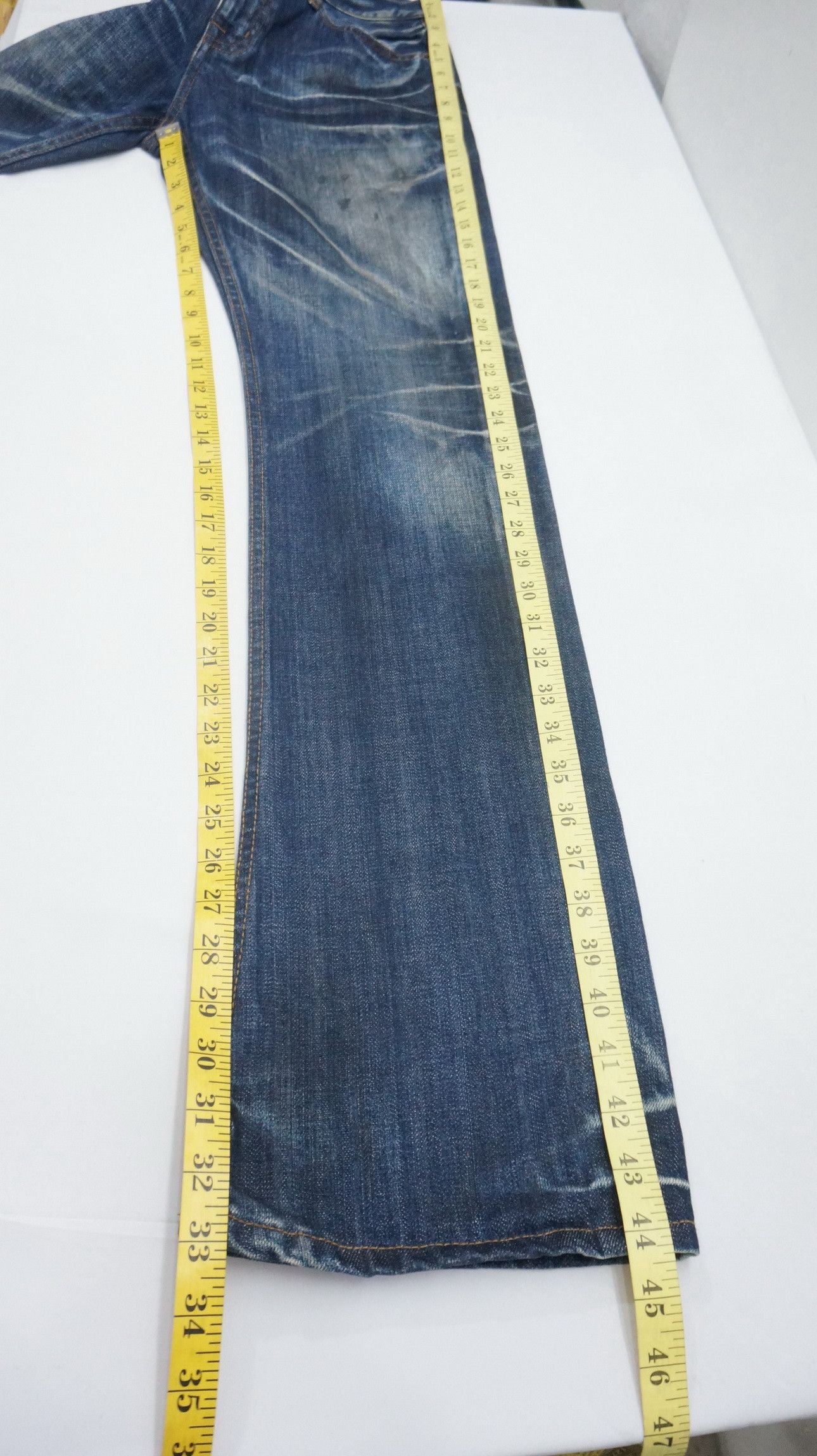 BUFFALO BOBS Dope 🔥 JACKROSE Flared Distressed Jeans Size US 33 - 13 Thumbnail