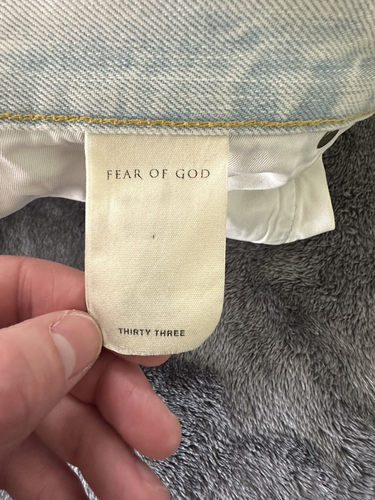 Fear of God Fear of God Fifth Collection Jeans sz 33 Size US 33 - 9 Thumbnail