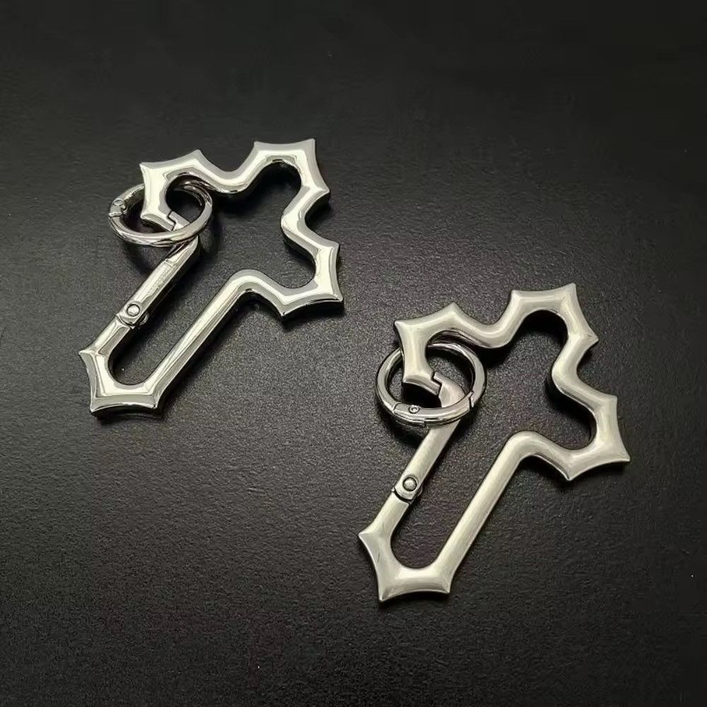 Other Saint chrome Cross Carabiner keychain steel Size ONE SIZE - 4 Thumbnail