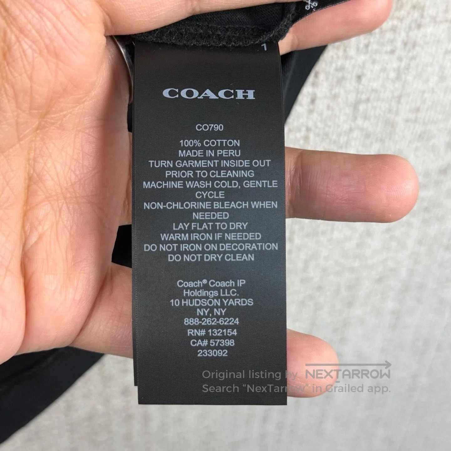 Coach COACH SS24 Square Letter Print Crewneck Tee. Size US S / EU 44-46 / 1 - 6 Thumbnail