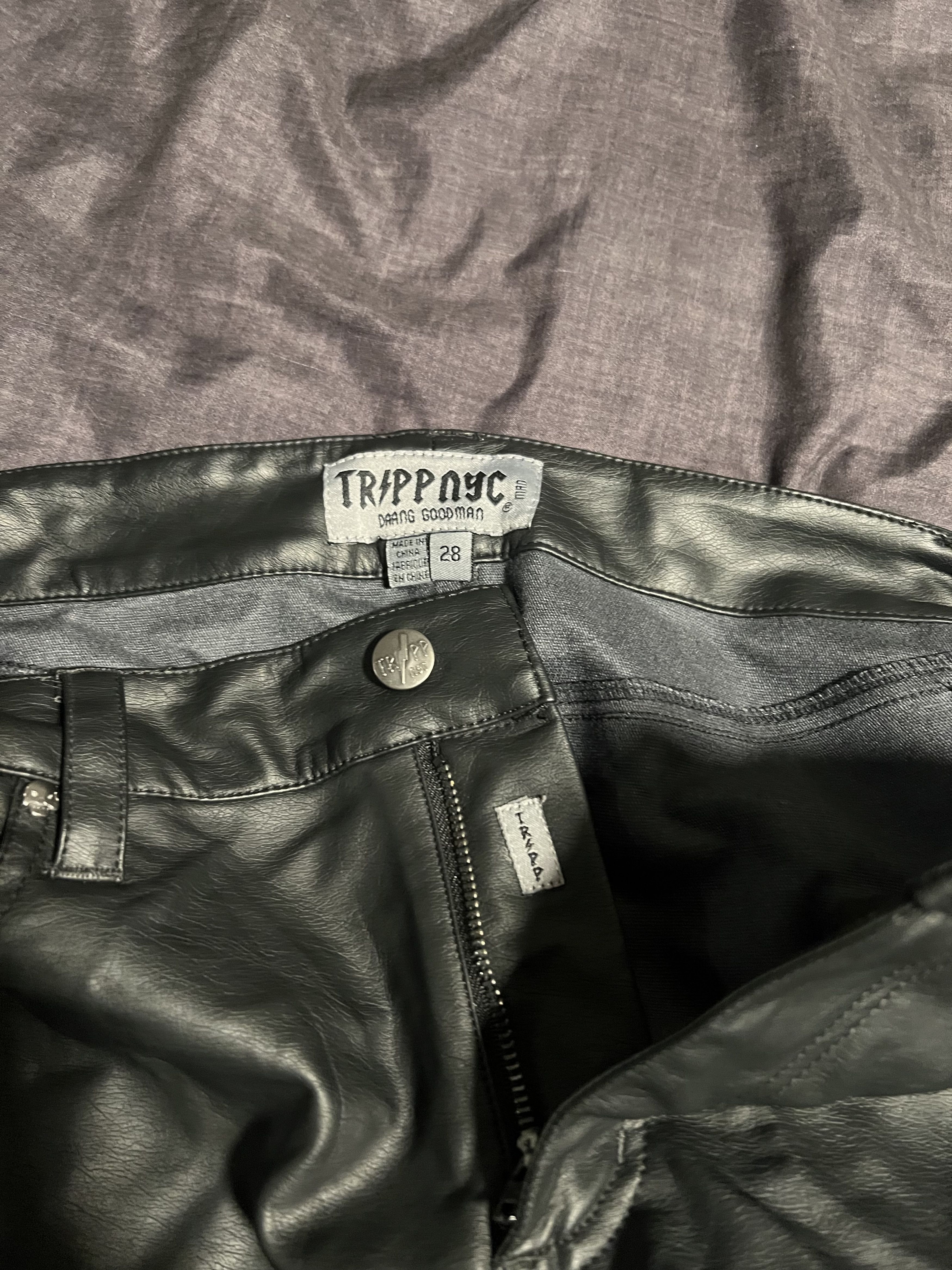 Tripp NYC TrippNYC "Faux Leather Pant" Size 28 Size US 28 / EU 44 - 3 Thumbnail