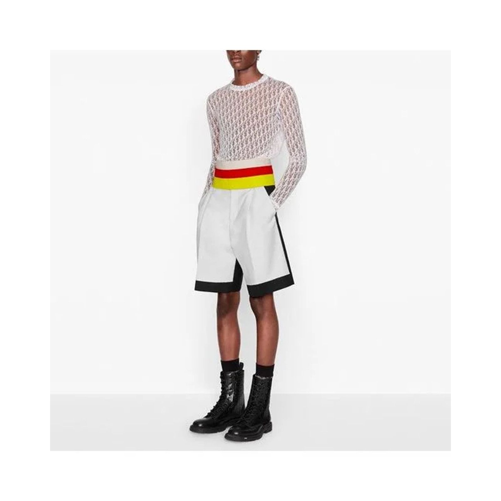 Dior Dior Oblique Sheer Transparent See Through Long Sleeve Size US XL / EU 56 / 4 - 8 Thumbnail