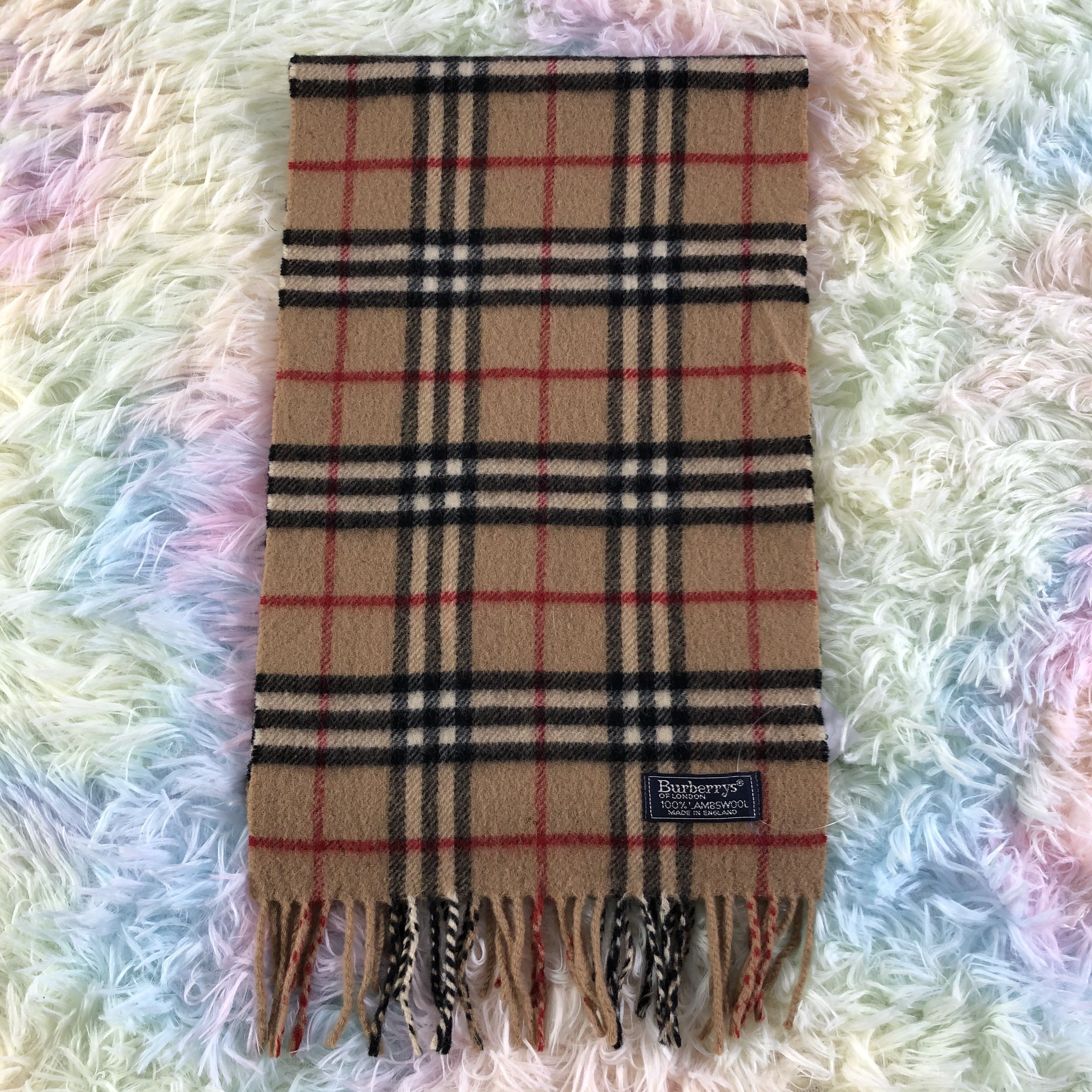 Burberry × Vintage Burberry Scarf / Muffler / Neckwear - KM76 Size ONE SIZE - 4 Thumbnail