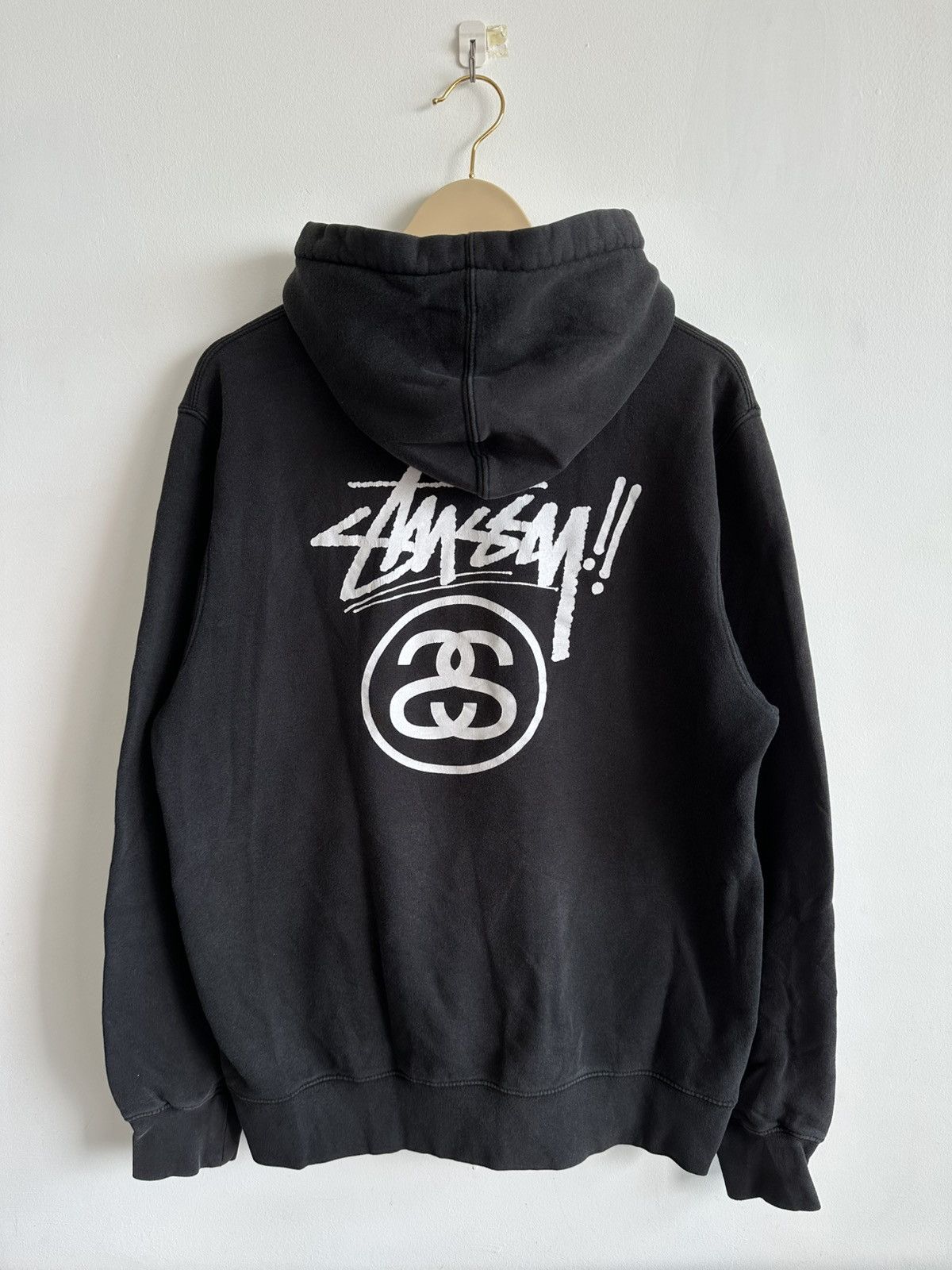 Stussy Vintage Stussy Zipper Hoodie Y2K Streetwear Size US M / EU 48-50 / 2 - 2 Thumbnail
