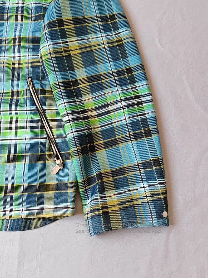 Hermes Hermes Plaid Tech Fabric Loose Fit Showpiece Windbreaker J Size US S / EU 44-46 / 1 - 8 Thumbnail