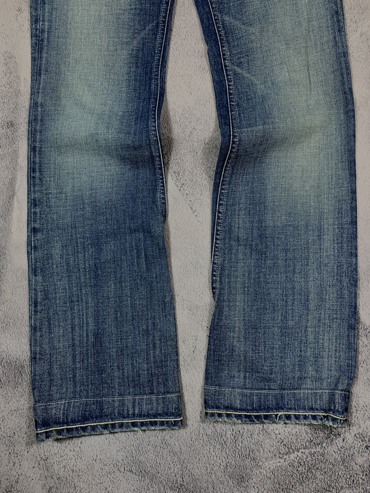 Diesel × Vintage VintageY2K Diesel faded straight denim jeans streetwear S 27 Size 27" / US 4 / IT 40 - 8 Thumbnail