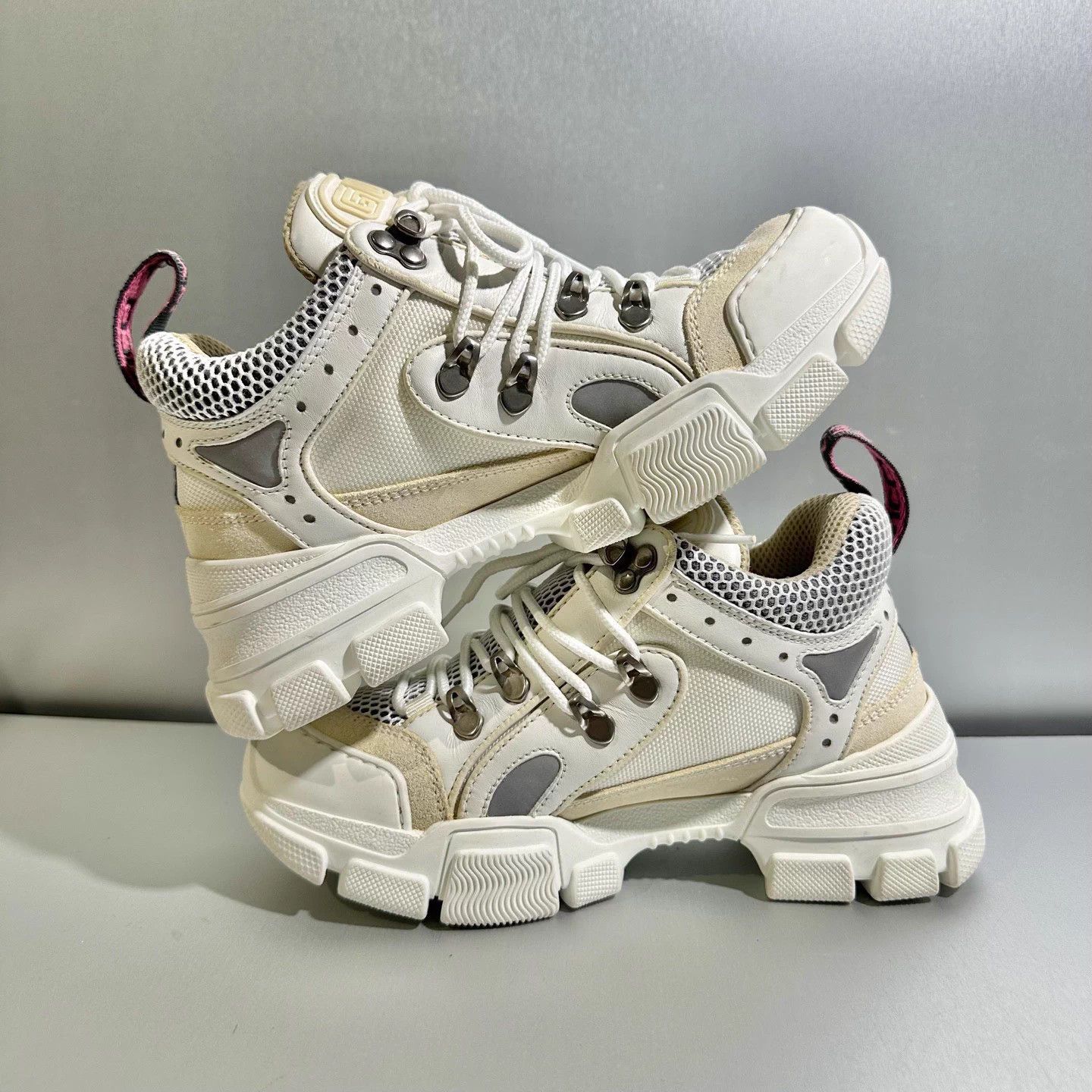 Gucci Gucci Flashtrek Hiking Boots 35.5 EU like new Size US 4.5 / IT 34.5 - 4 Thumbnail