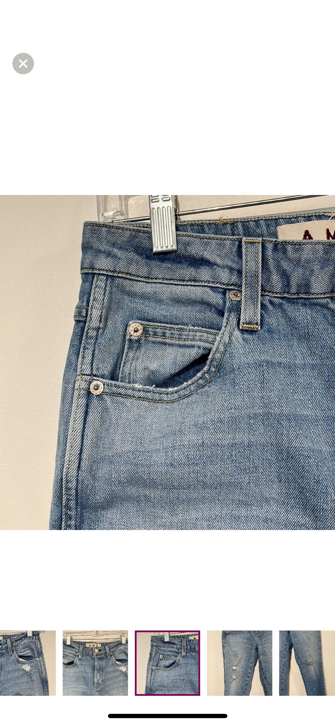 AMO Babe skinny ankle jeans Size 27" / US 4 / IT 40 - 11 Thumbnail