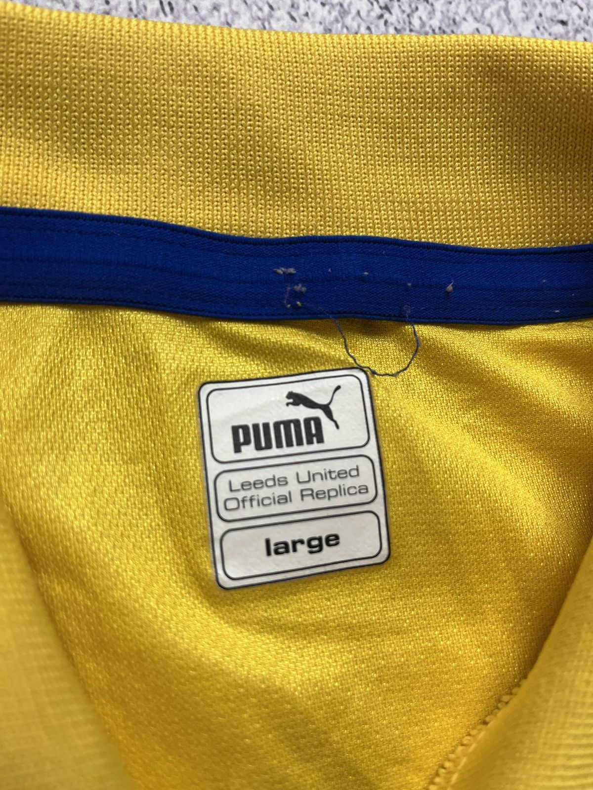 Puma × Vintage Leeds United Vintage 1999 2000 Puma Soccer Third Jersey Size US L / EU 52-54 / 3 - 20 Thumbnail
