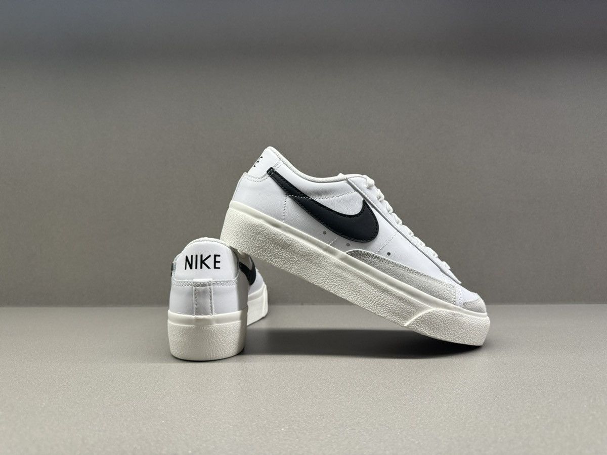 Nike Blazer Low Platform White Black Women’s