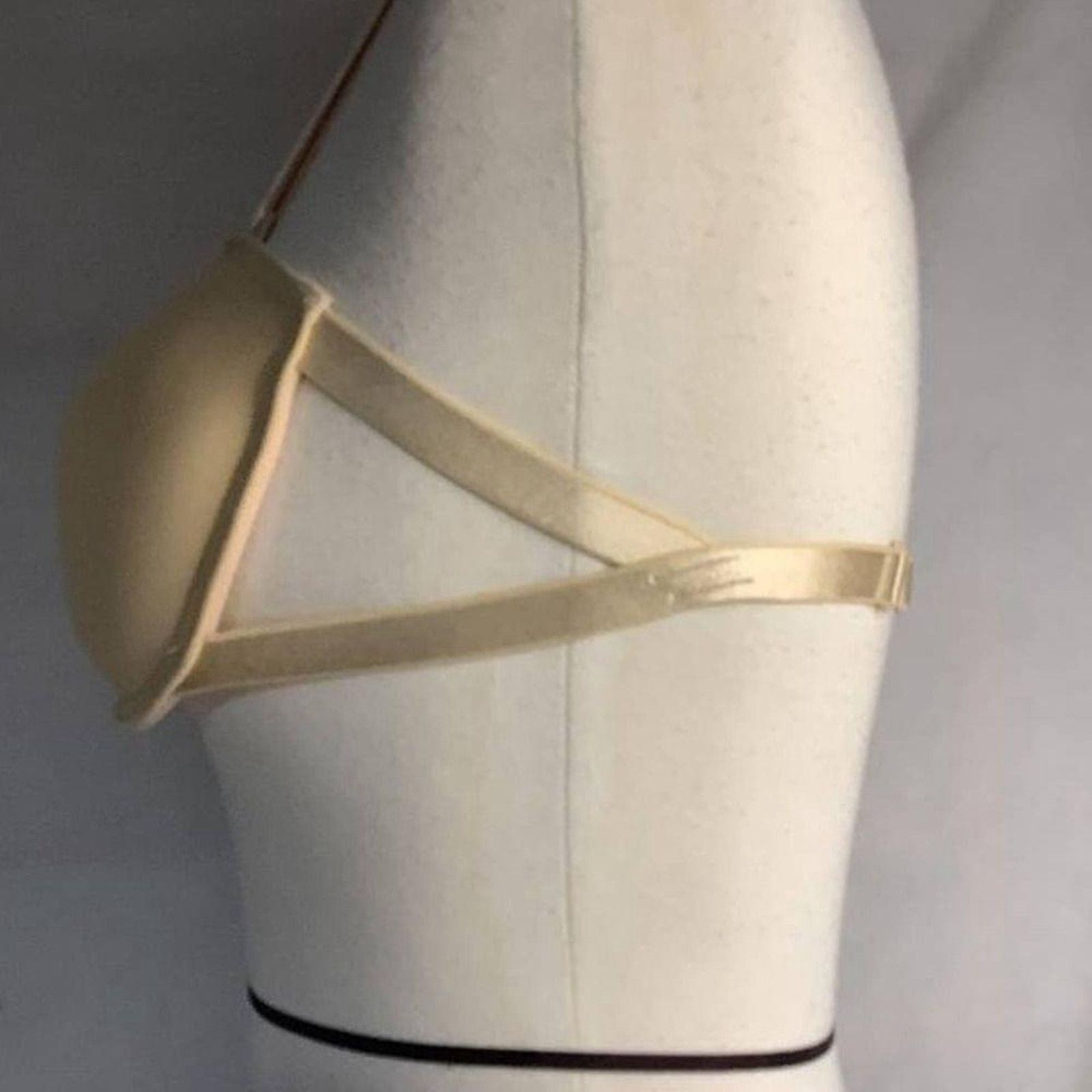 Shein Shein Nude Strapless Convertible Push-Up Bra Medium Size ONE SIZE - 6 Thumbnail