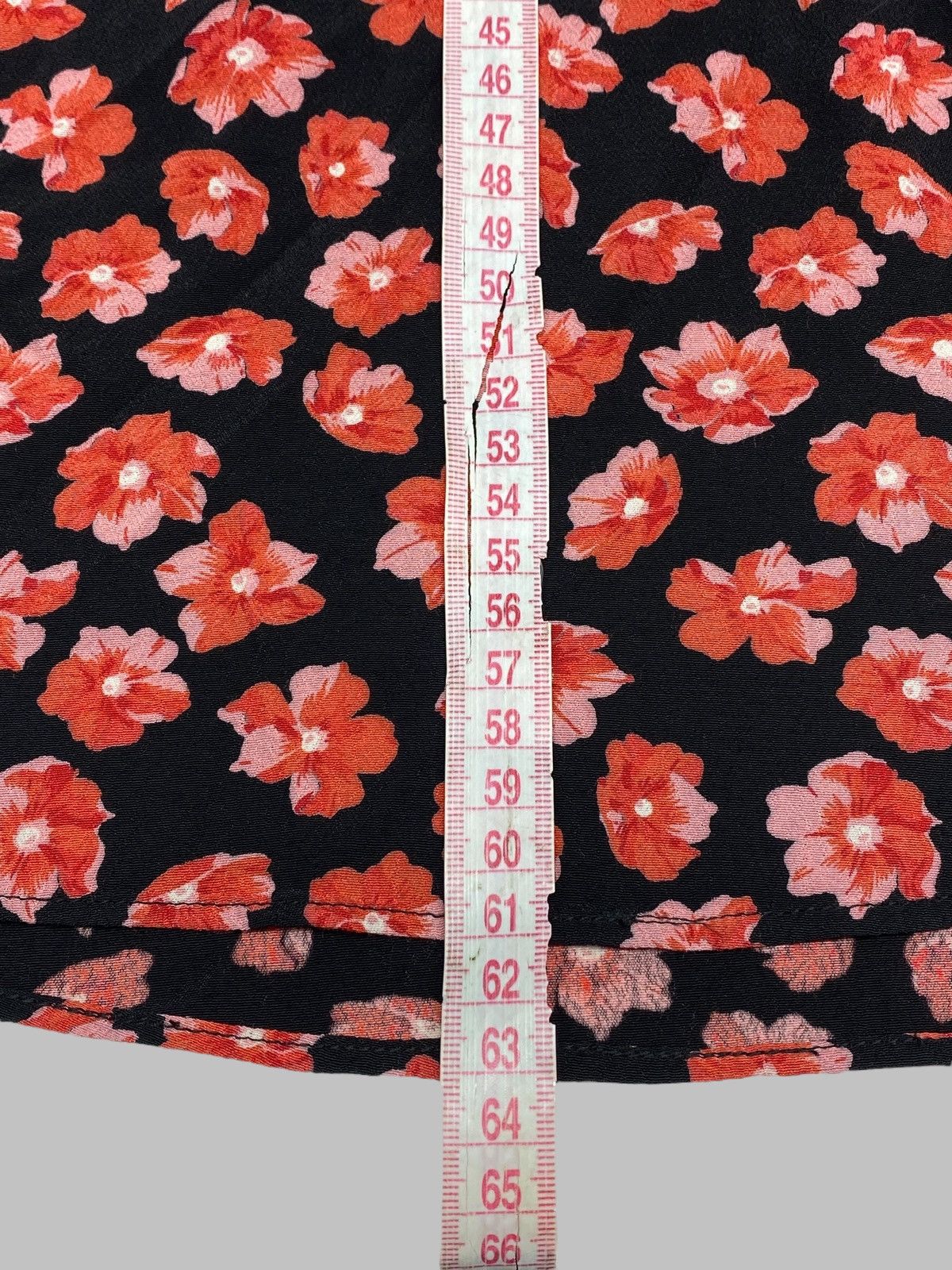 Ganni 🔥 GANNI FLORAL PRINT VISCOSE SKIRT Y2K GRUNGE PARIS FASHION Size 26" / US 2 / IT 38 - 13 Thumbnail
