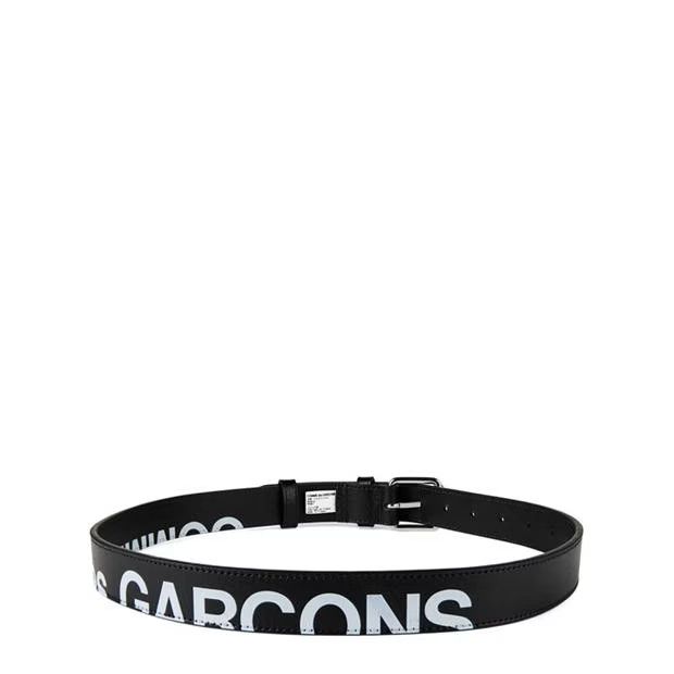 Comme des Garcons o1tko10125 Size: OS / Logo Belt in Black/White Size ONE SIZE - 4 Thumbnail