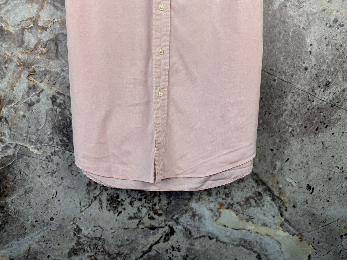 Polo Ralph Lauren Polo Ralph Lauren Pink Oxford Shirt Pony Logo Custom Fit Size US XL / EU 56 / 4 - 4 Thumbnail