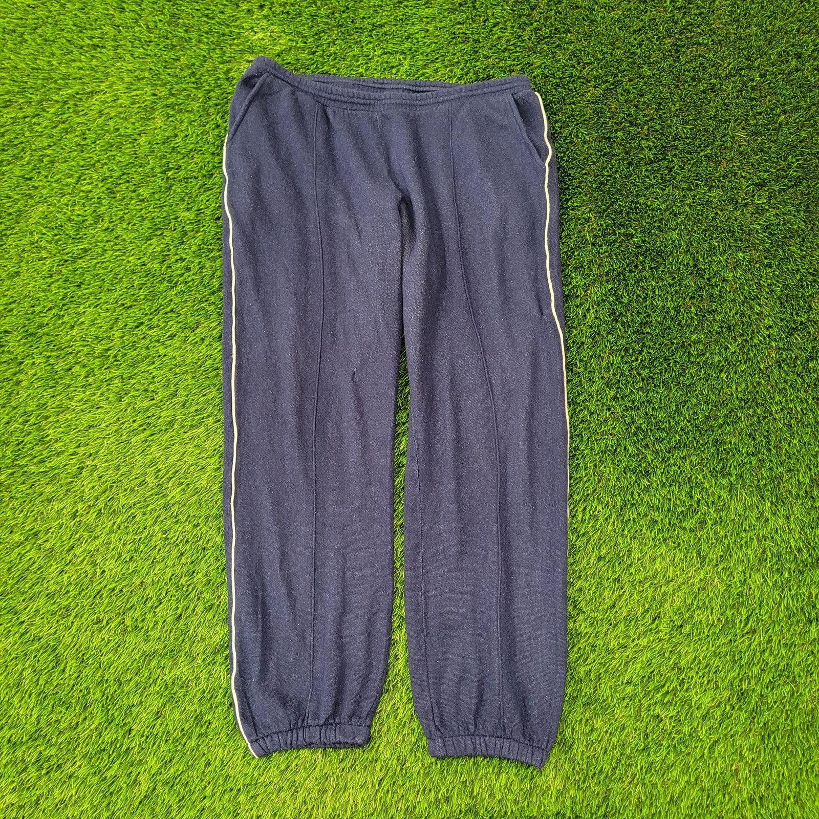 Vintage Vintage Christian-Dior Monsieur Sweatpants Large Navy-Blue Size US 38 / EU 54 - 1 Thumbnail