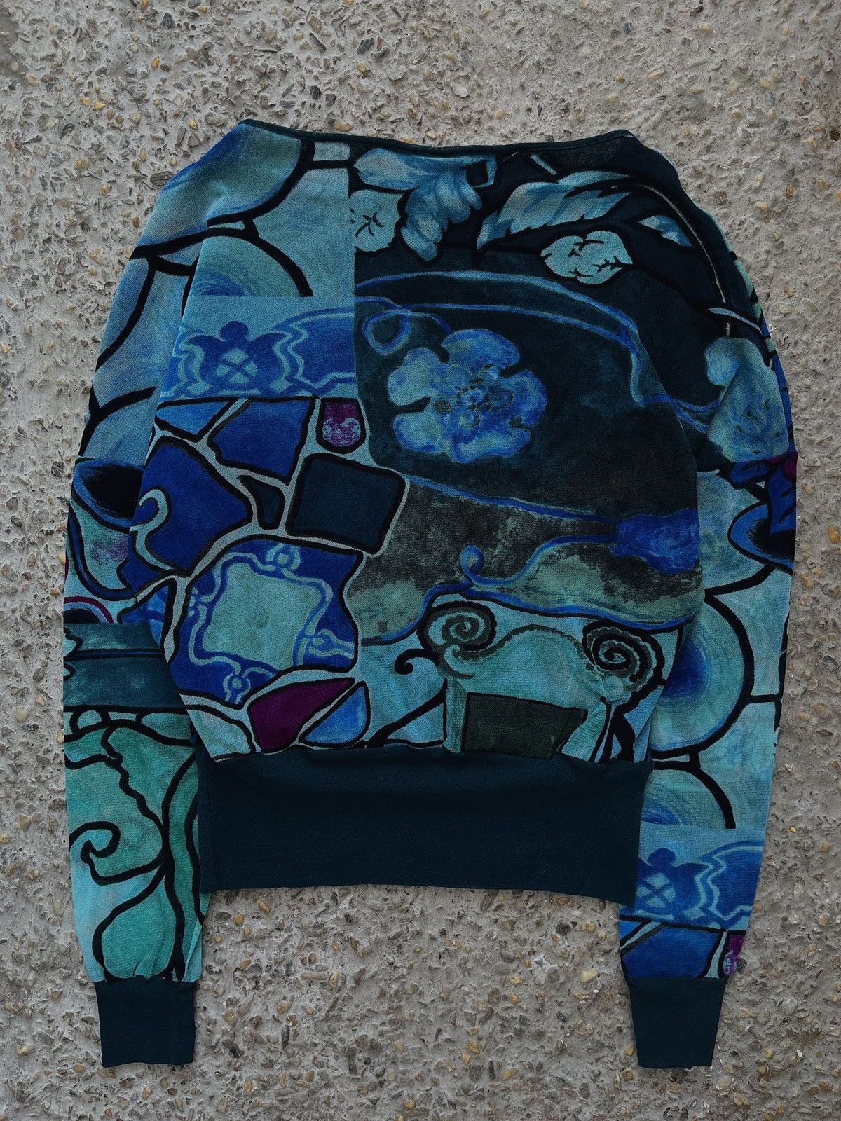 Kenzo Vintage Y2K Mesh Longsleeve Size S / US 4 / IT 40 - 2 Thumbnail
