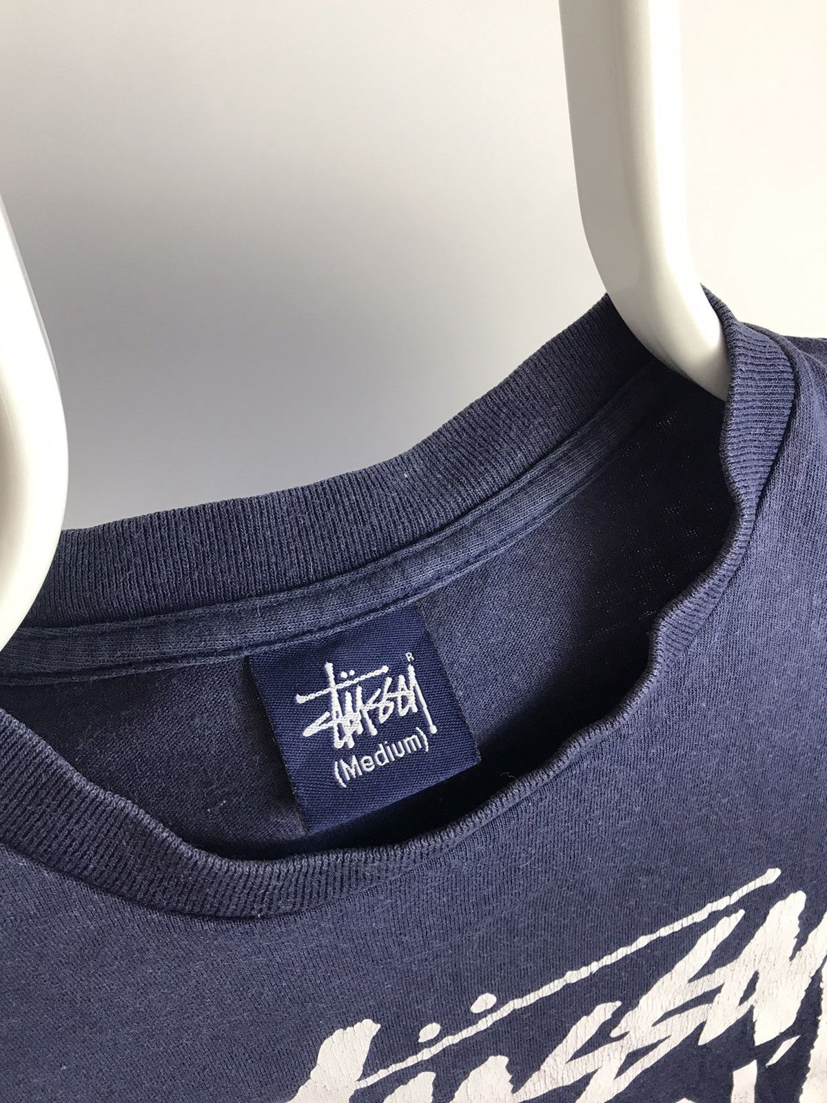 Stussy Vintage Stussy Livin Big Logo Faded Tee Size US M / EU 48-50 / 2 - 4 Thumbnail