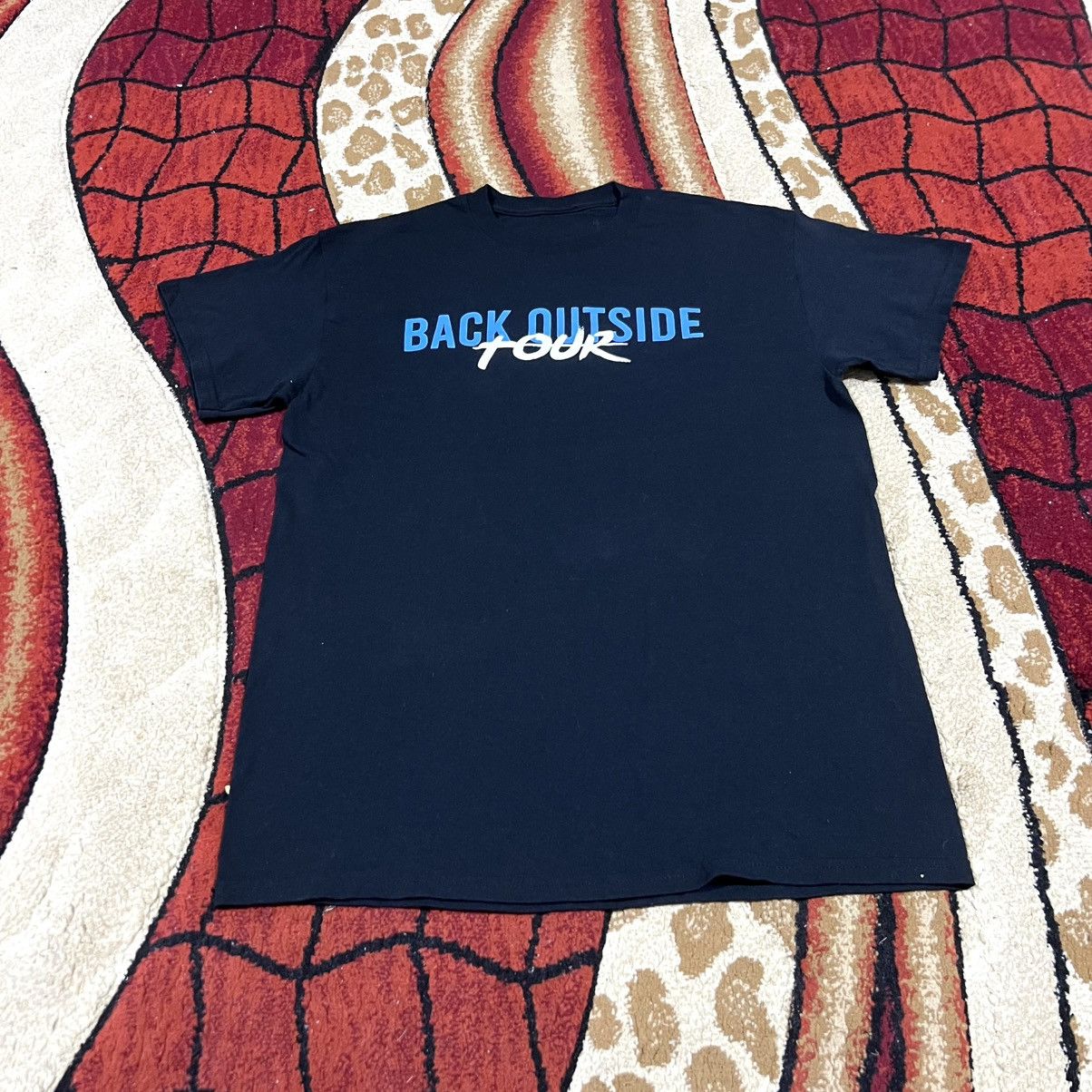 Rap Tees Lil Baby Back Outside Tour Rappers T Shirt Size US M / EU 48-50 / 2 - 3 Thumbnail