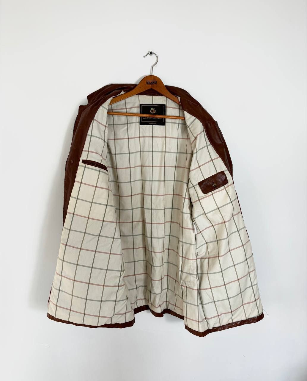 Loro Piana Loro Piana Leather Coat Jacket Size US XXL / EU 58 / 5 - 3 Thumbnail