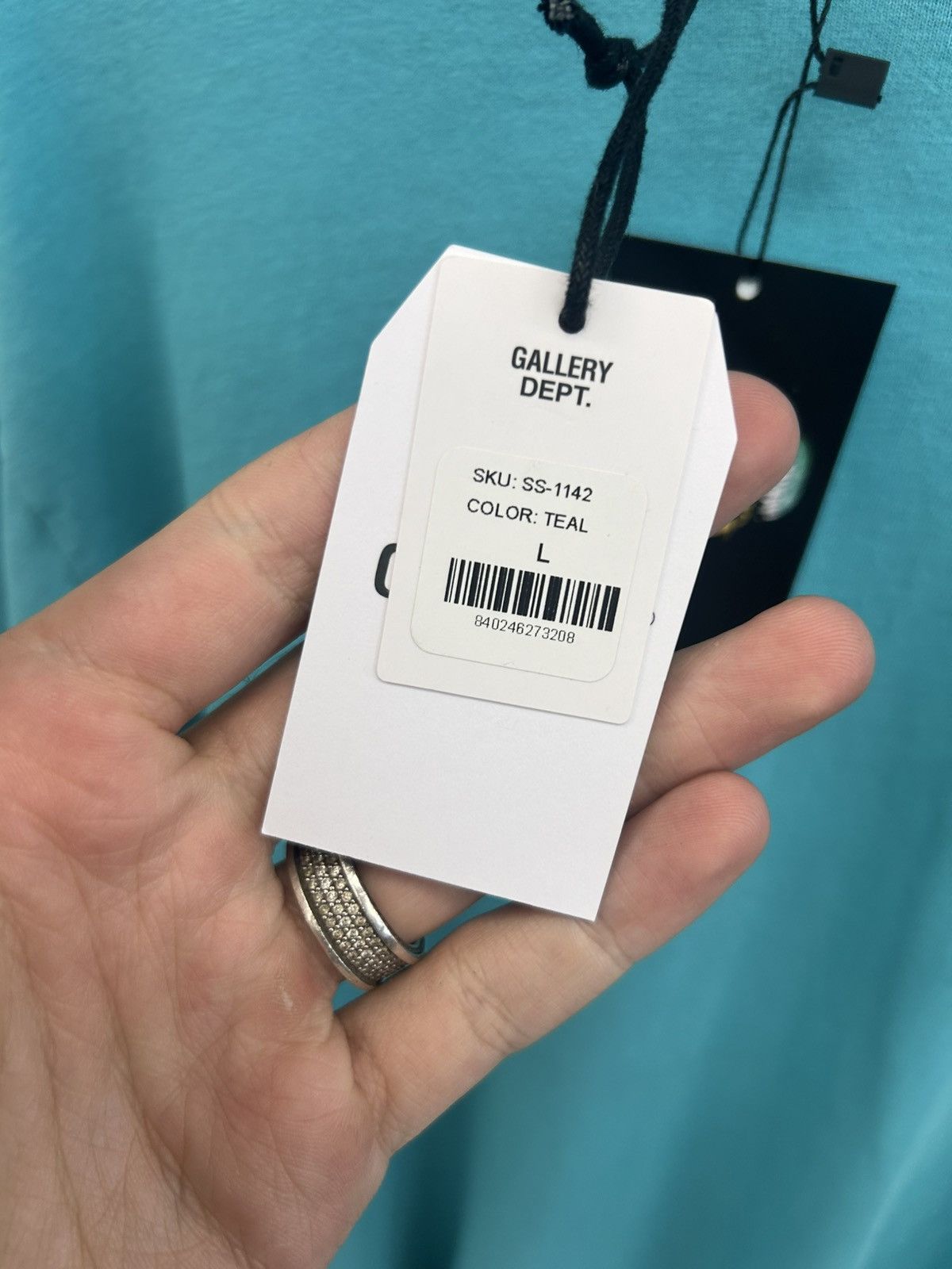 Gallery Dept. Gallery Department Souvenir Longsleeve T-Shirt Teal Size US L / EU 52-54 / 3 - 5 Thumbnail