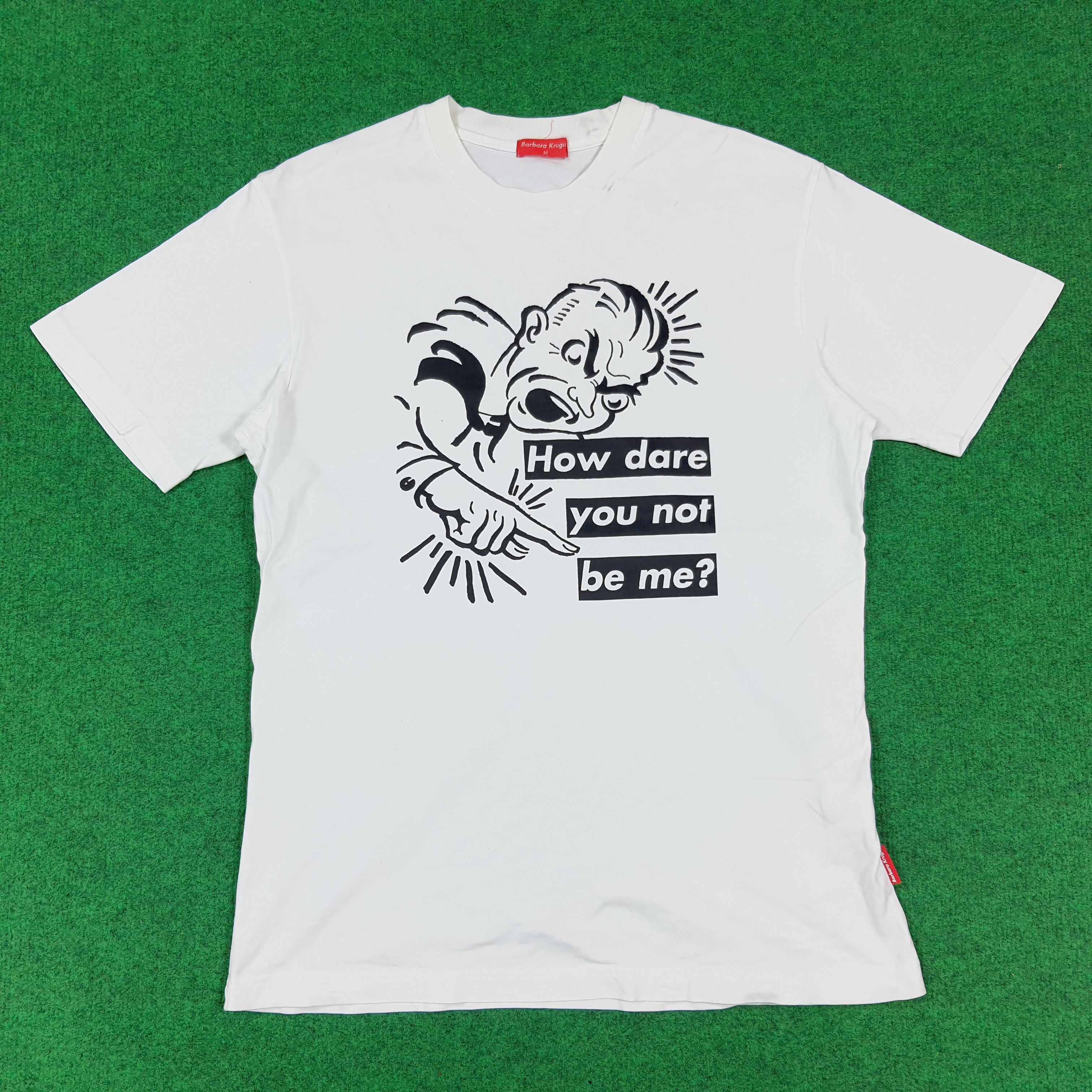 Barbara Kruger Vintage Barbara Kruger Designer Streetwear Tshirt C299N71 Size US M / EU 48-50 / 2 - 1 Thumbnail