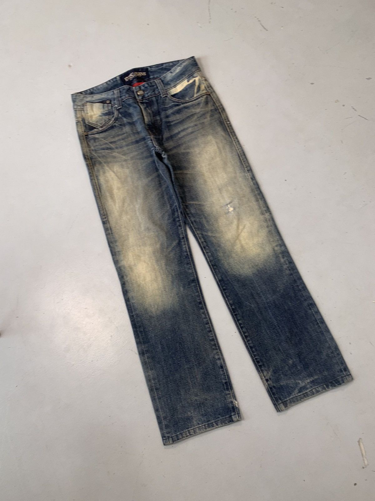 Japanese Brand Vintage Evisu inspired denim Size US 32 / EU 48 - 2 Thumbnail