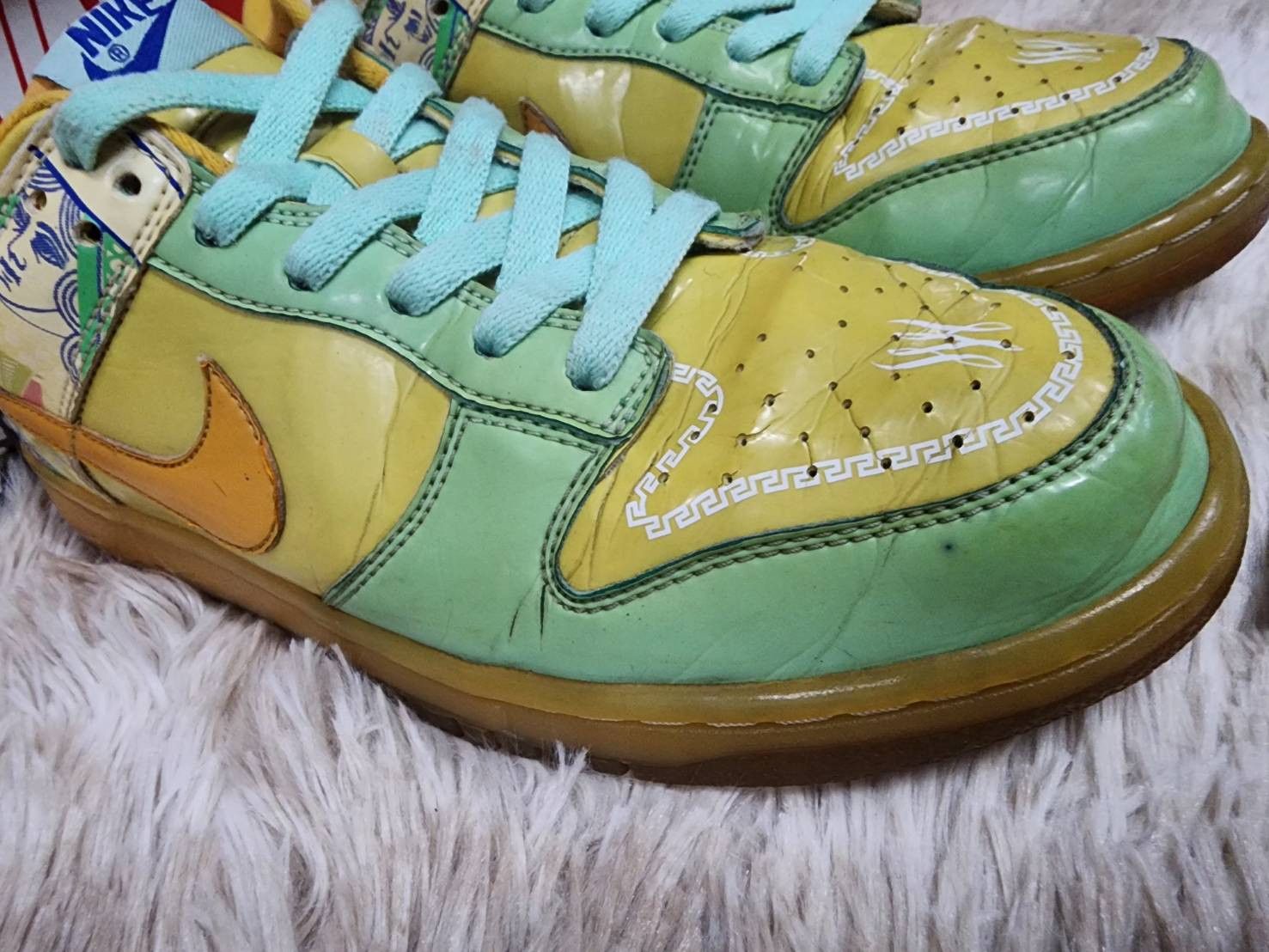 Nike Nike Dunk Low Serena Williams 2006 Size US 11 / EU 44 - 7 Thumbnail