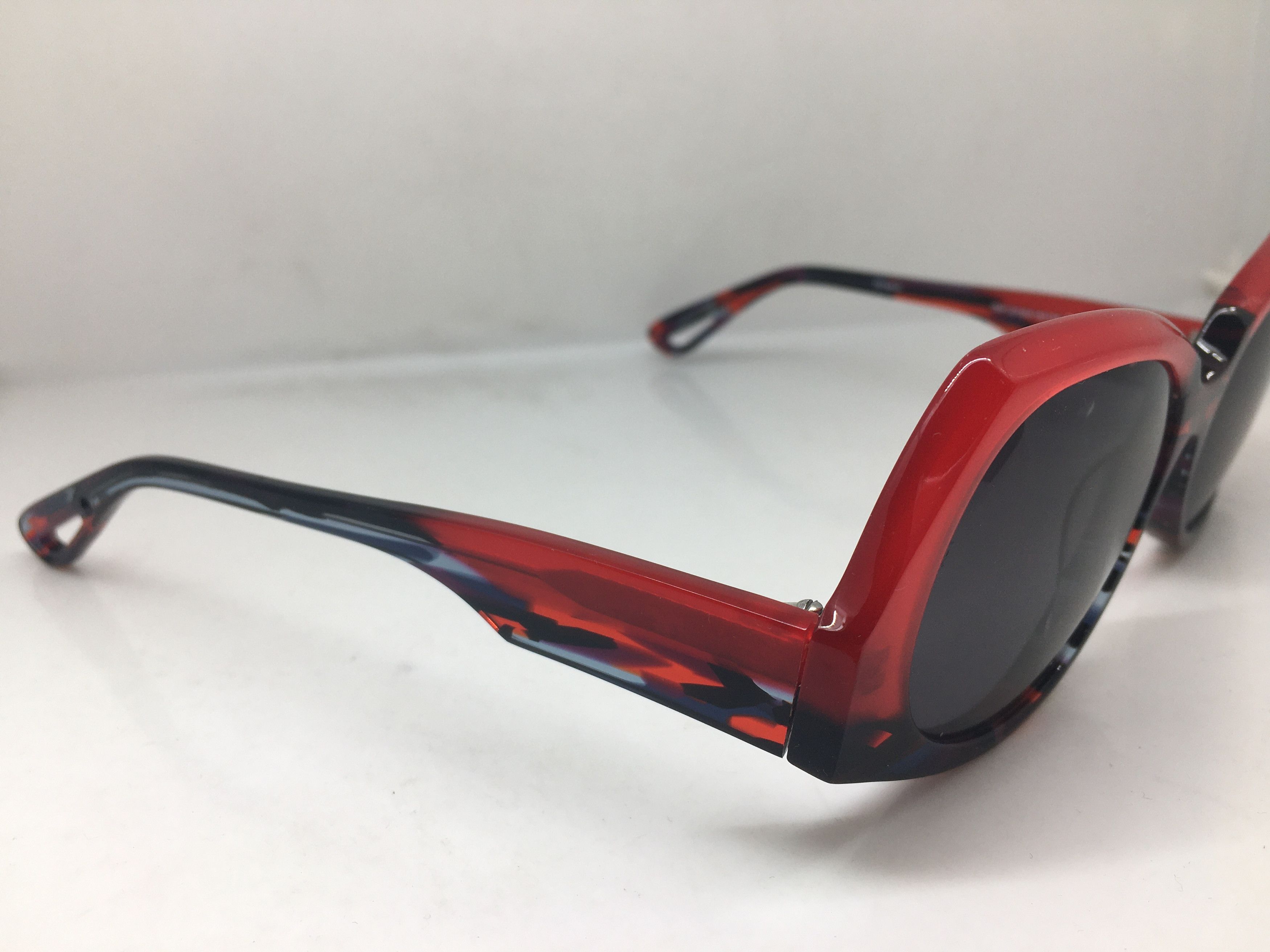 Vintage Theo by TIM VAN STEENBERGEN Red Cateye Sunglasses Size ONE SIZE - 2 Thumbnail