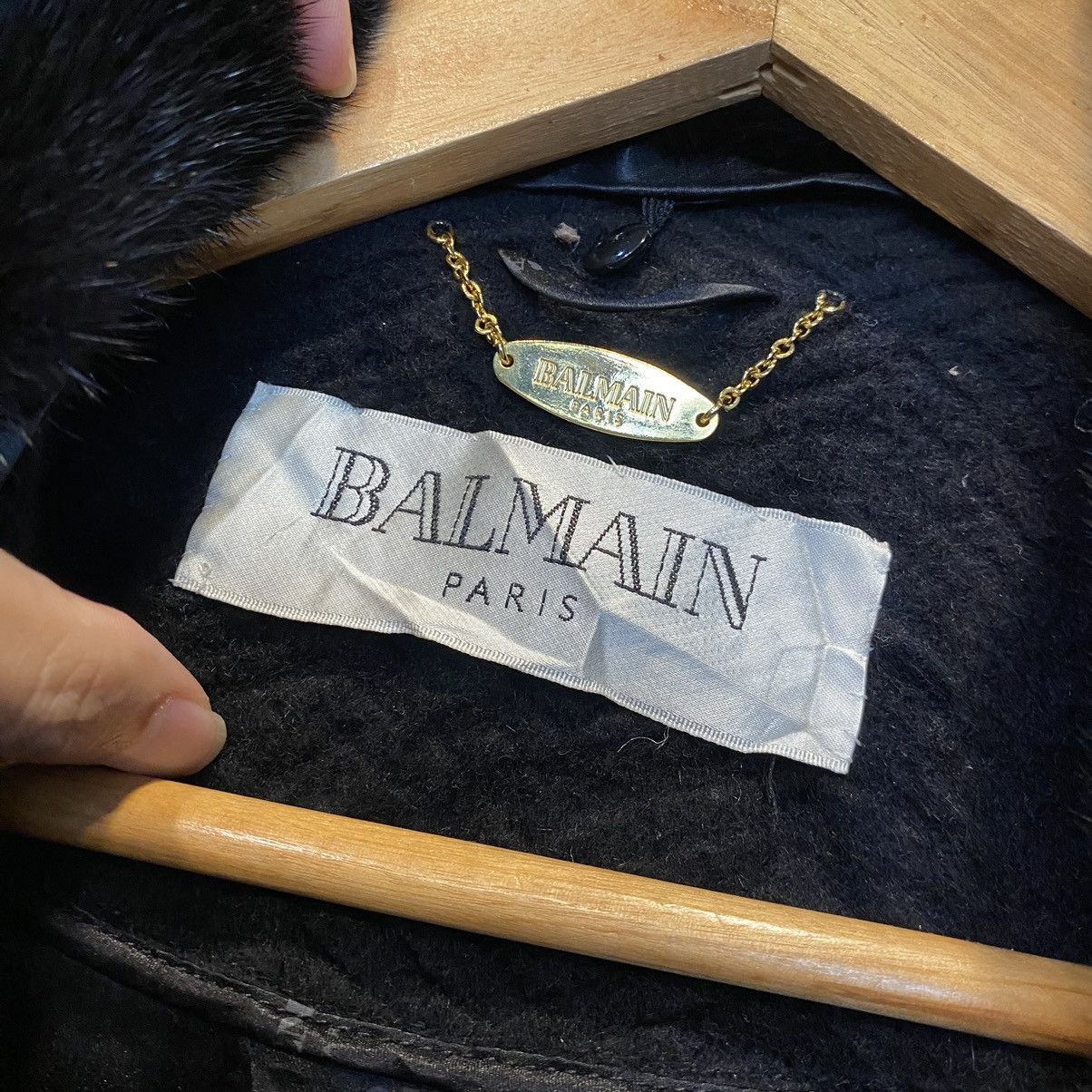 Balmain VINTAGE‼️Balmain Paris Fur Coat Size US L / EU 52-54 / 3 - 14 Thumbnail
