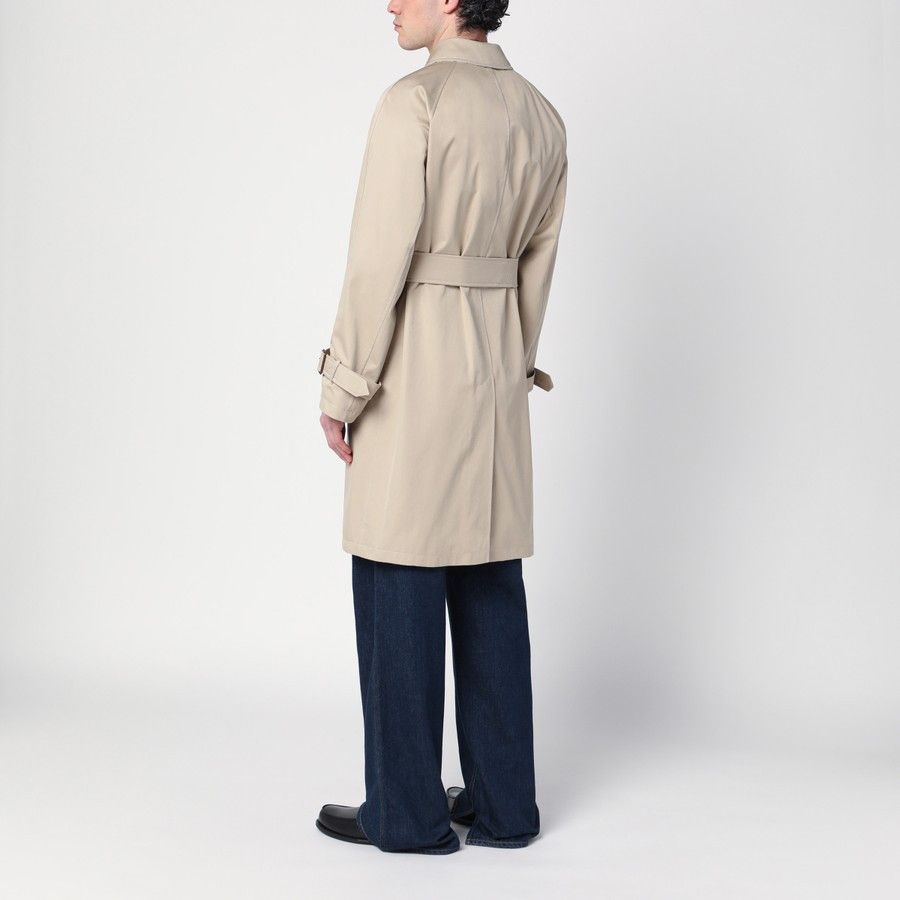 Burberry o1d2blof0226 Belt Trench Coat in Beige Size US M / EU 48-50 / 2 - 3 Thumbnail