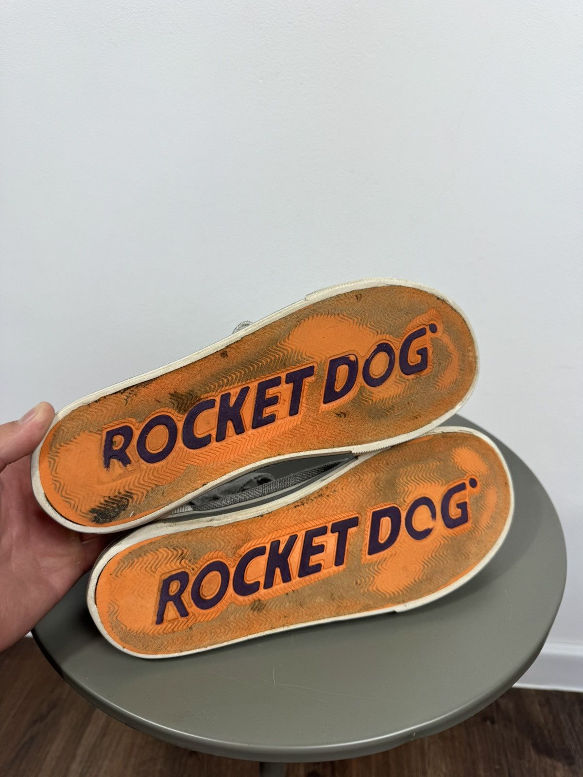 Other Rocket Distressed Canvas Buckle High Top Sneakers EU 39 US 8 Size US 8 / IT 38 - 8 Thumbnail