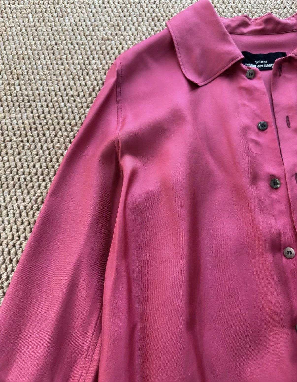 Comme des Garcons COMME des GARÇONS Satin Panel Shirt K23 Size S / US 4 / IT 40 - 5 Thumbnail