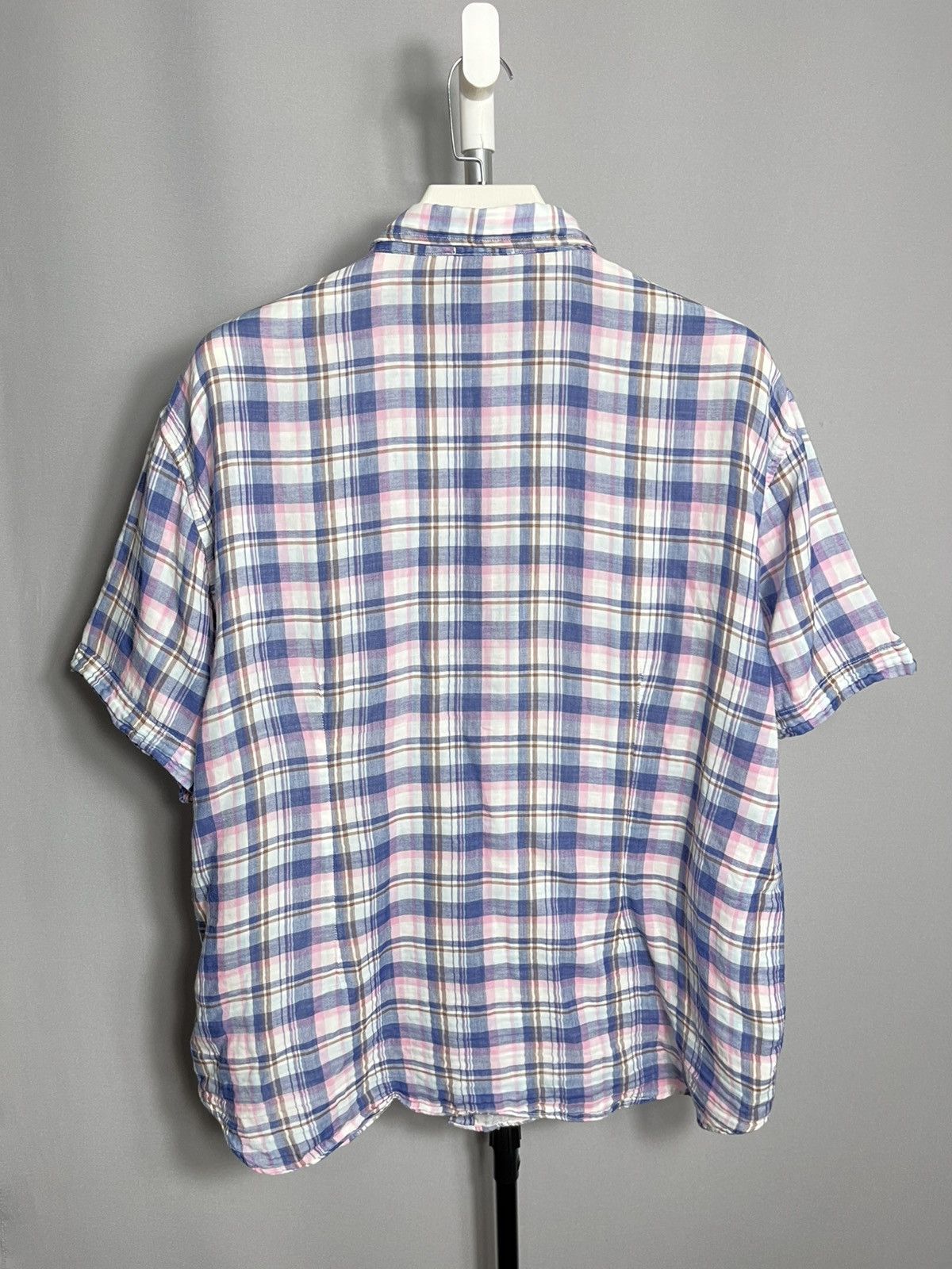 Stone Island Stone Island Denim shirt button down mens check plaid XXXL Size US XXL / EU 58 / 5 - 7 Thumbnail