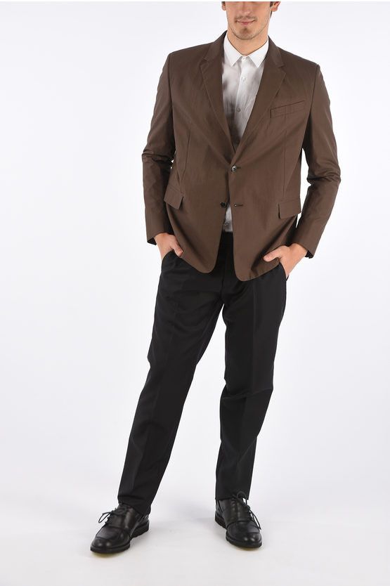 Valentino o1y0525 Blazer in Brown Size US S / EU 44-46 / 1 - 4 Thumbnail