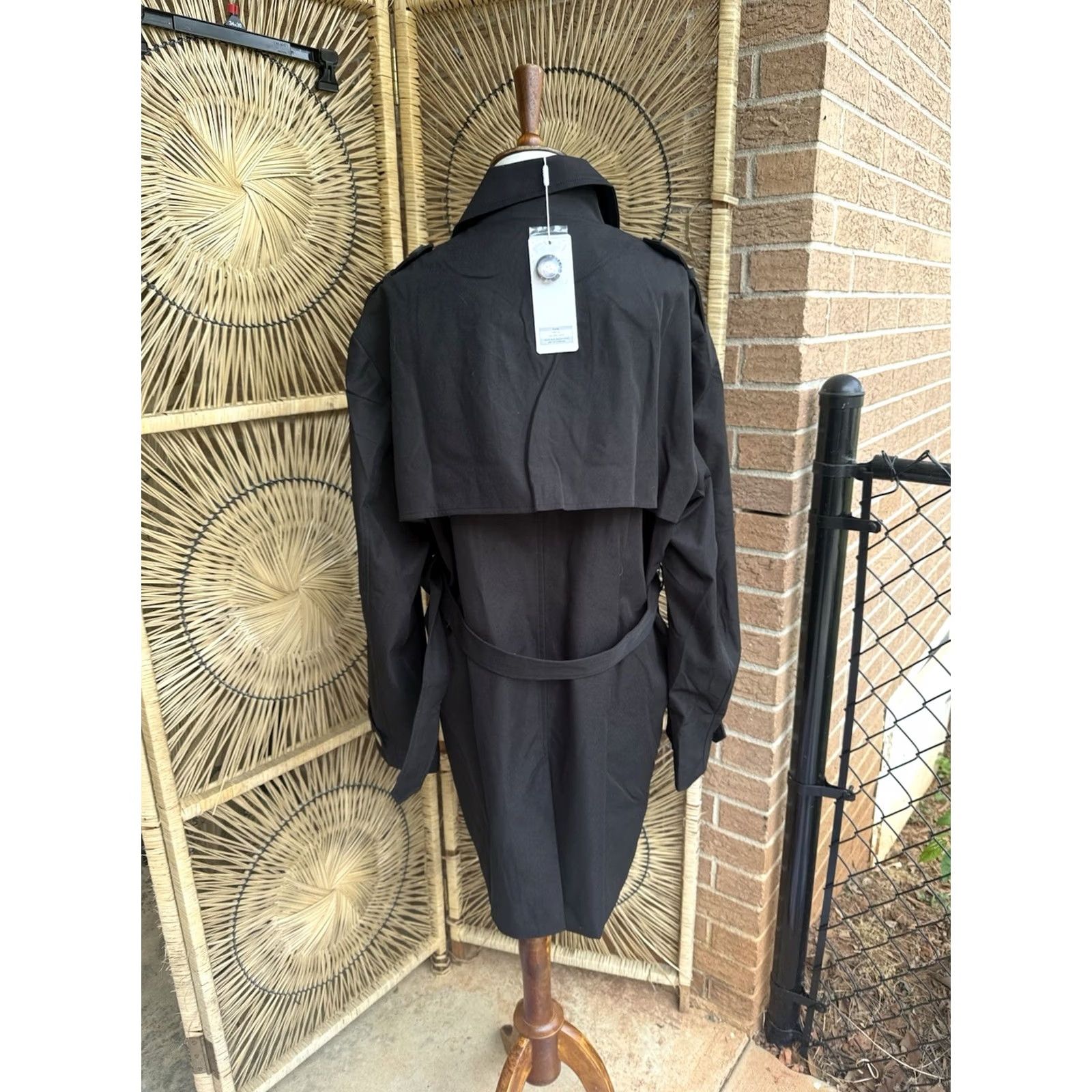 Doublet Orolay Trench Coat Jacket Belt Size L Beige Women’s Mid-Length Double Breasted W/Belt NWT Size L / US 10 / IT 46 - 6 Thumbnail