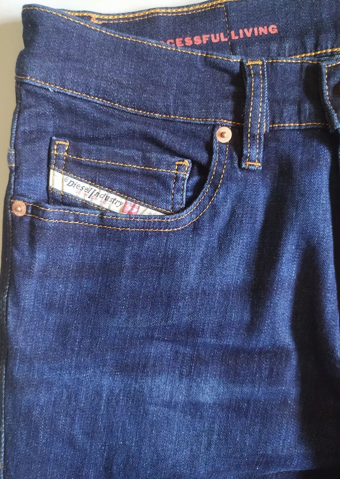 Diesel Diesel 2021-NC L.30 0GDO MENS JEANS T 1120 Size US 32 / EU 48 - 5 Thumbnail