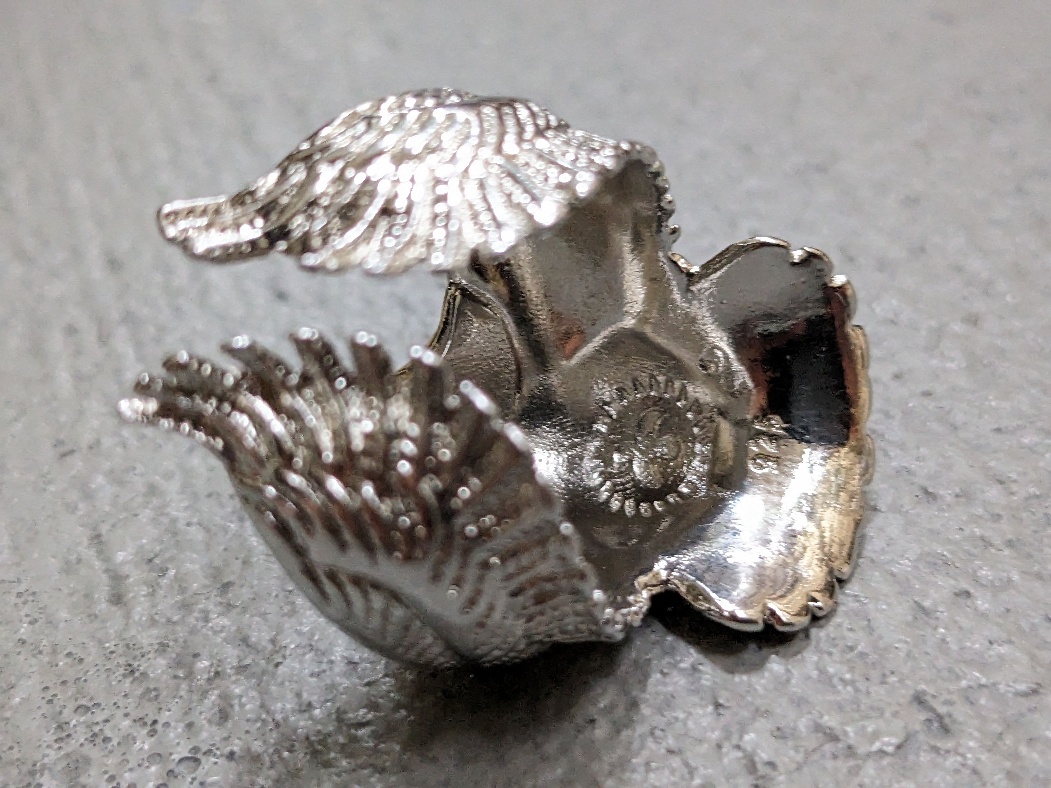 Jewelry Stainless Steel Ring Eagle Size 9 Gold Two-tone USA Size ONE SIZE - 8 Thumbnail