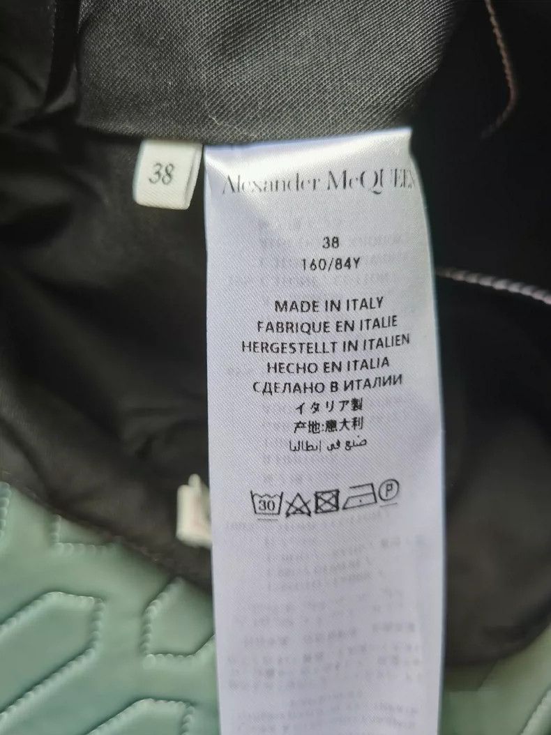 Alexander McQueen Alexander McQUEEN Dress, made of special denim fabric, with Size XS / US 0-2 / IT 36-38 - 5 Thumbnail