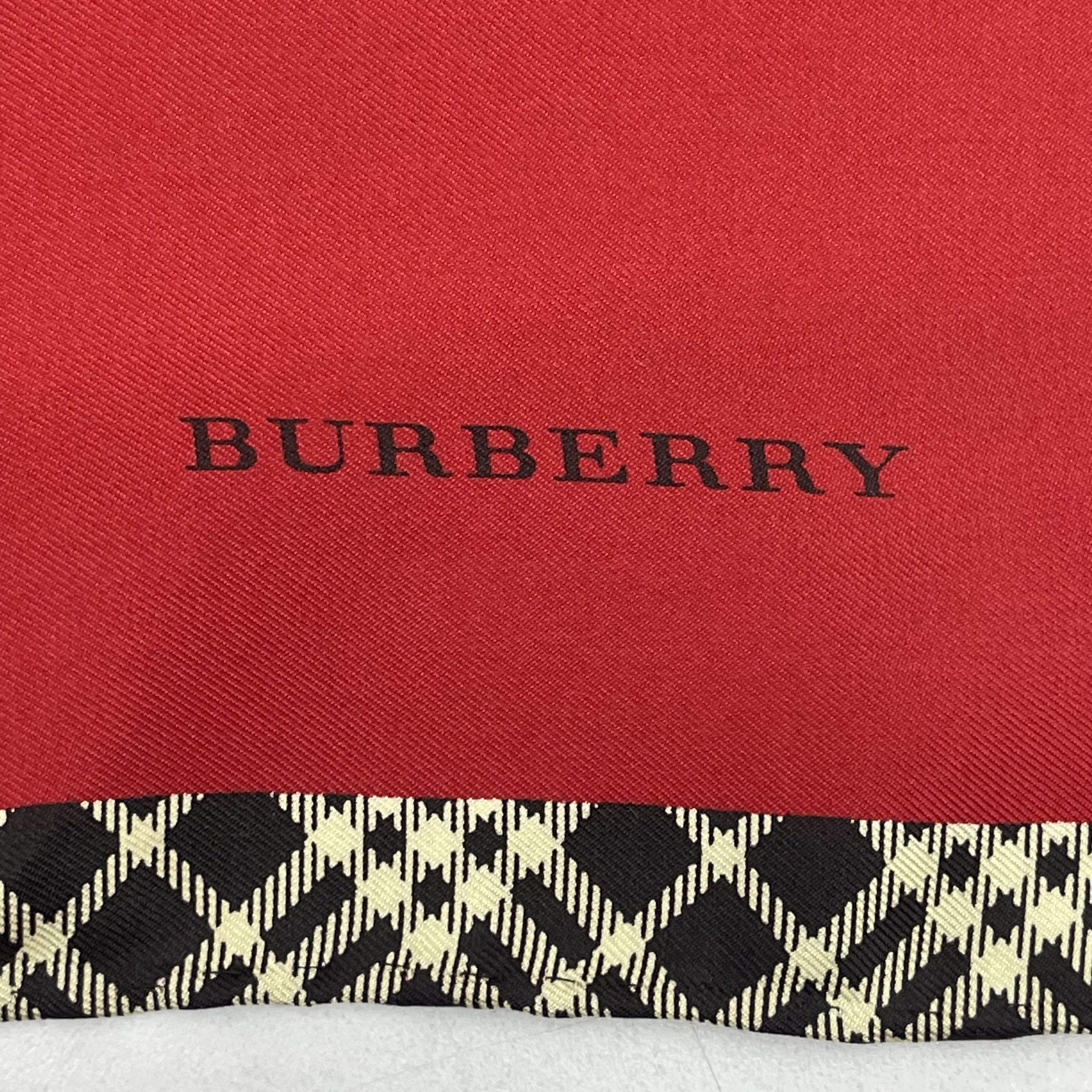 Burberry Vintage Burberry Silk Handkerchief - S7038 Size ONE SIZE - 5 Thumbnail