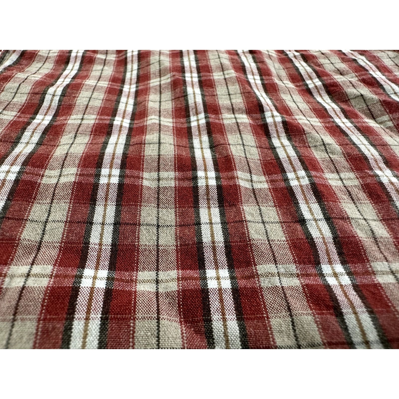 Eddie Bauer Eddie Bauer Mens L Classic Fit Red Plaid L/S Flannel Shirt Size US L / EU 52-54 / 3 - 5 Thumbnail