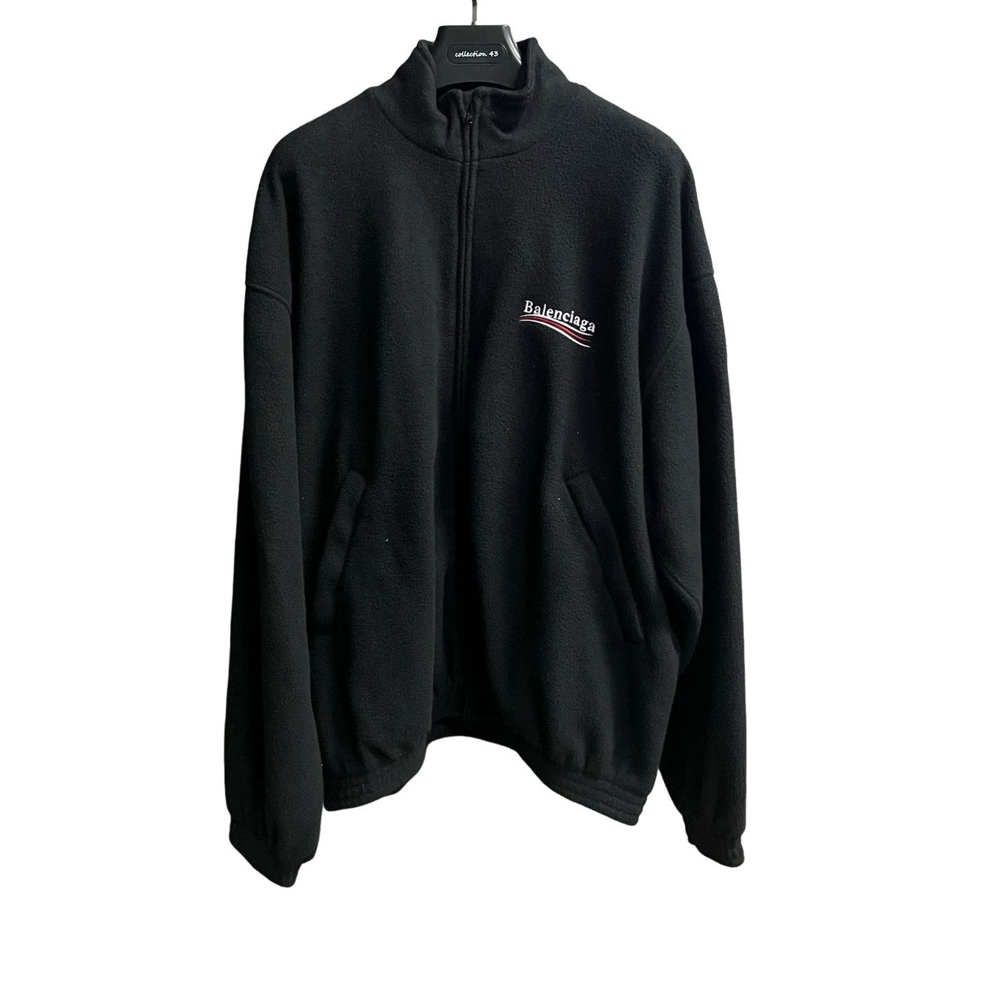 Balenciaga Balenciaga Political Campaign Fleece Jacket Size 3 Size US L / EU 52-54 / 3 - 1 Thumbnail