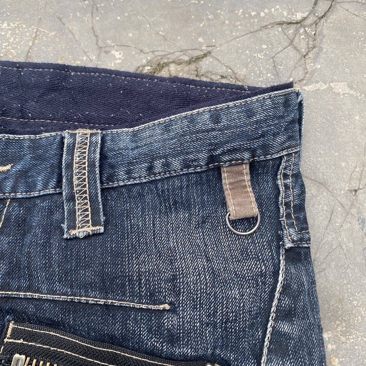 If Six Was Nine PPFM Seditionaries Adjustable Zipper Jeans Size US 31 - 12 Thumbnail