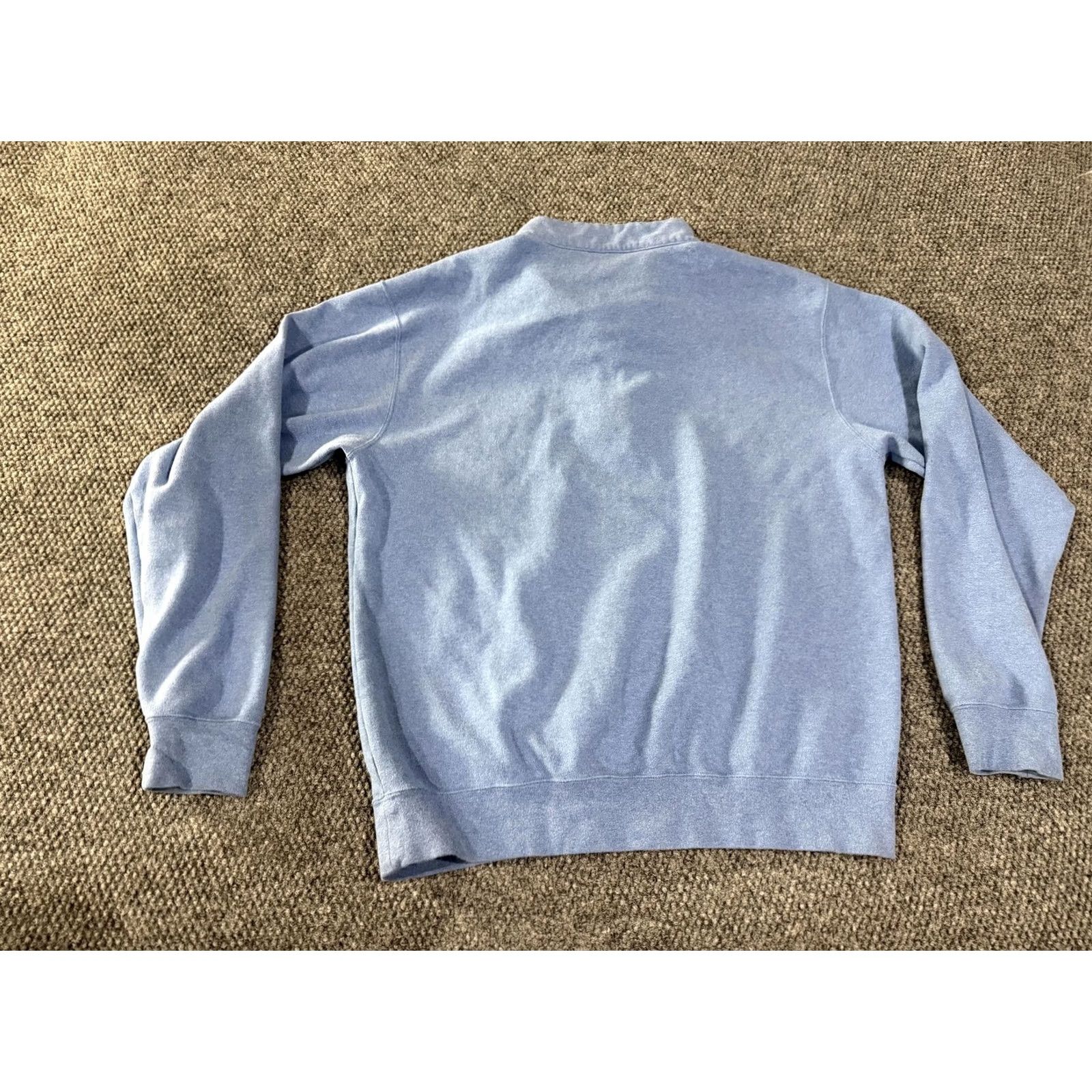 Peter Millar Peter Millar Sweater Mens Large Blue Mock Neck 1/4 Zip Pullover Size US L / EU 52-54 / 3 - 7 Thumbnail
