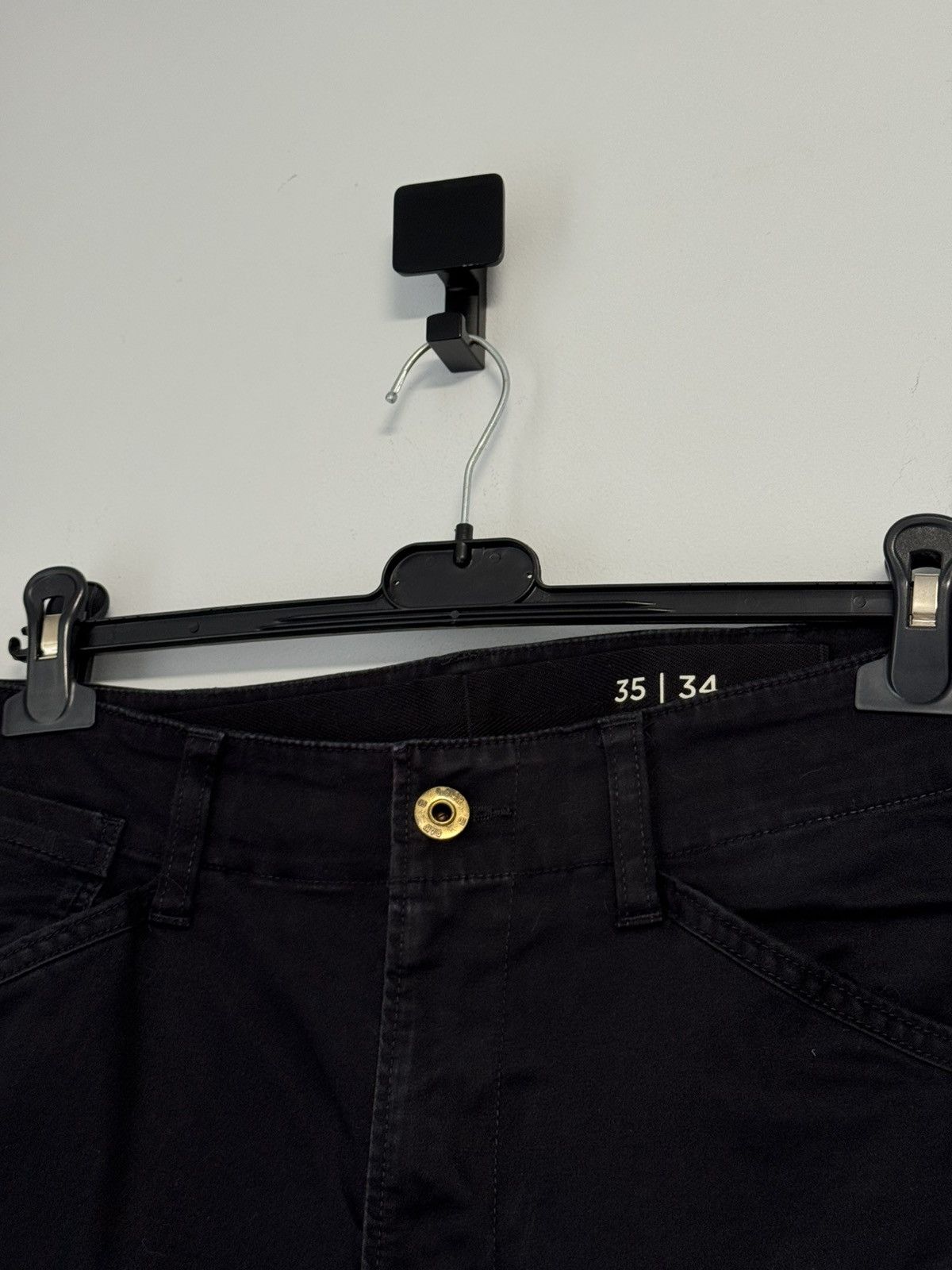 G-Star G-STAR RAW Black ROVIC SLIM Multipocket Cargo Pants Size W35 Size US 35 - 8 Thumbnail
