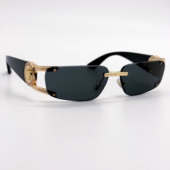 Versace NEW VERSACE SUNGLASSES VE2291 1002/87 UNISEX EYEWEAR VE2291 Size ONE SIZE - 5 Thumbnail