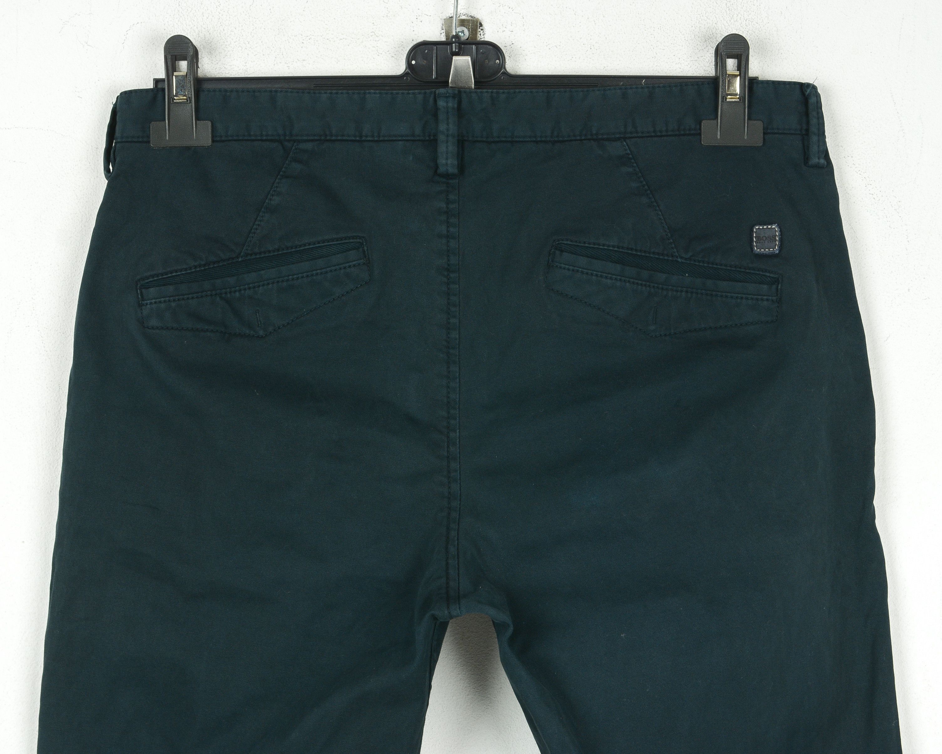 Hugo Boss Rice-1-D Slim Fit W32 L30 Pants Trousers EU 48 Black Size US 32 / EU 48 - 4 Thumbnail
