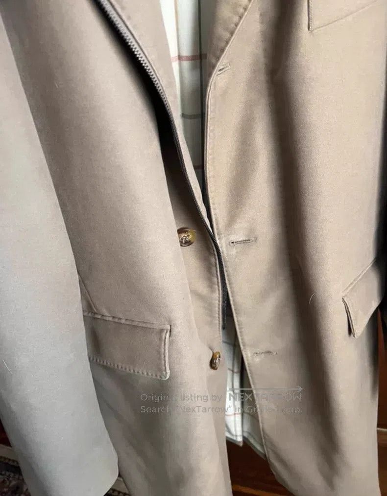 Loro Piana Loro Piana Long Trench Coat Jacket Size US L / EU 52-54 / 3 - 5 Thumbnail
