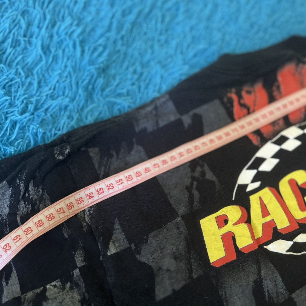 NASCAR VINTAGE OVER PRINT SINGLE STITCH RACE ROCK NASCAR T-SHIRT Size US XL / EU 56 / 4 - 10 Thumbnail