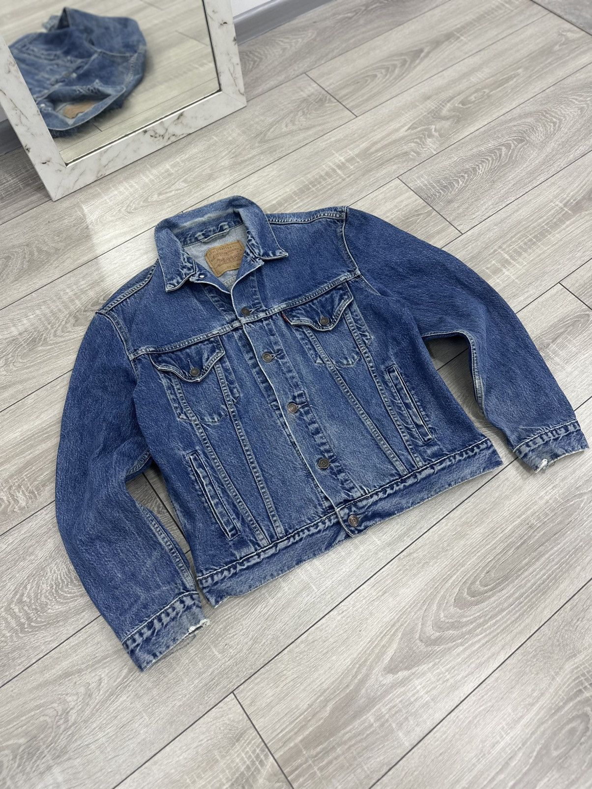 Levi's Levis Vintage Denim Jacket Size US M / EU 48-50 / 2 - 5 Thumbnail