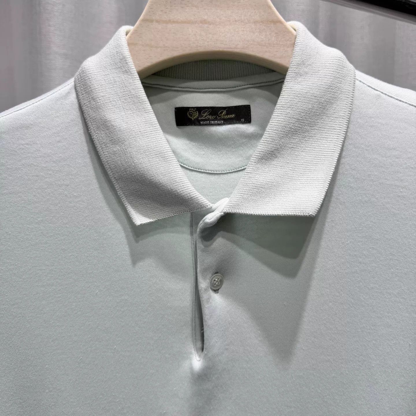 Loro Piana Loro Piana SS Polo Shirt S Light Green 99 New Embroidered Logo Size US S / EU 44-46 / 1 - 3 Thumbnail